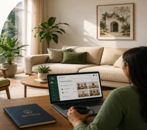 Asvasa property care in a Hyderabad home